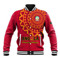 Angola Football Baseball Jacket Go Palancas Negras Red Version - Shopicos