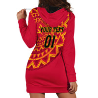 Angola Football Hoodie Dress Go Palancas Negras Red Version - Shopicos