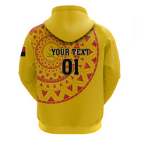 Angola Football Hoodie Go Palancas Negras Yellow Version - Shopicos