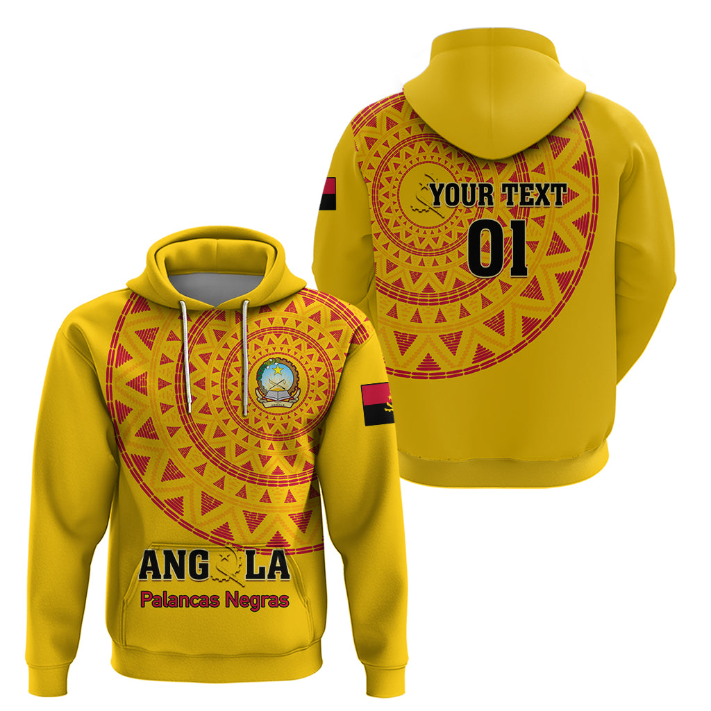Angola Football Hoodie Go Palancas Negras Yellow Version - Shopicos