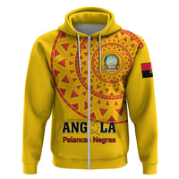 Angola Football Hoodie Go Palancas Negras Yellow Version - Shopicos