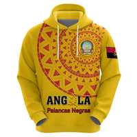 Angola Football Hoodie Go Palancas Negras Yellow Version - Shopicos