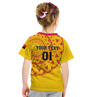 Angola Football Kid T Shirt Go Palancas Negras Yellow Version - Shopicos