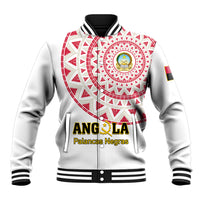 Angola Football Baseball Jacket Go Palancas Negras White Version - Shopicos