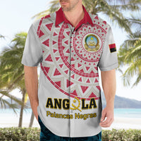 Angola Football Hawaiian Shirt Go Palancas Negras White Version - Shopicos