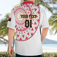Angola Football Hawaiian Shirt Go Palancas Negras White Version - Shopicos