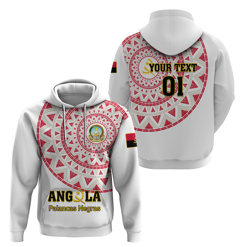 Angola Football Hoodie Go Palancas Negras White Version - Shopicos