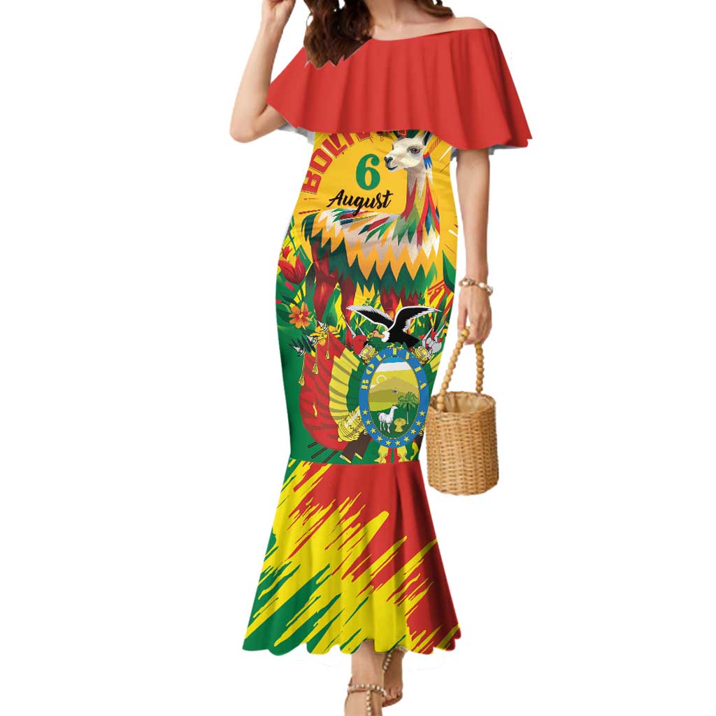 Bolivia Independence Day Mermaid Dress Puliwya Achka Aylluska Mamallaqta - Shopicos