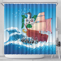 Saba Shower Curtain Sailboat Remis Velisque - Shopicos