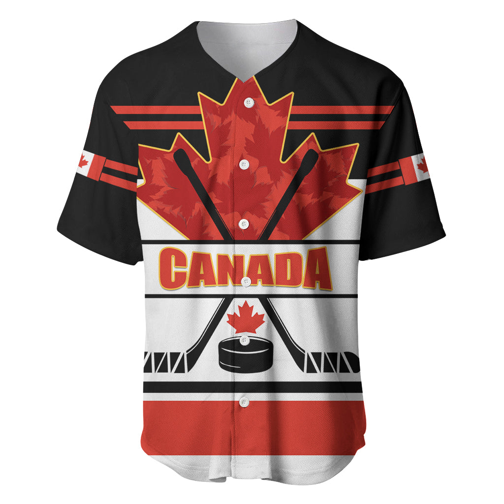 Canada Hockey 2024 Baseball Jersey Hockey is Canada Game - Shopicos