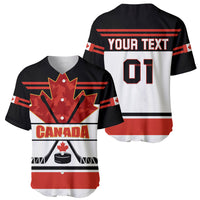 Canada Hockey 2024 Baseball Jersey Hockey is Canada Game - Shopicos