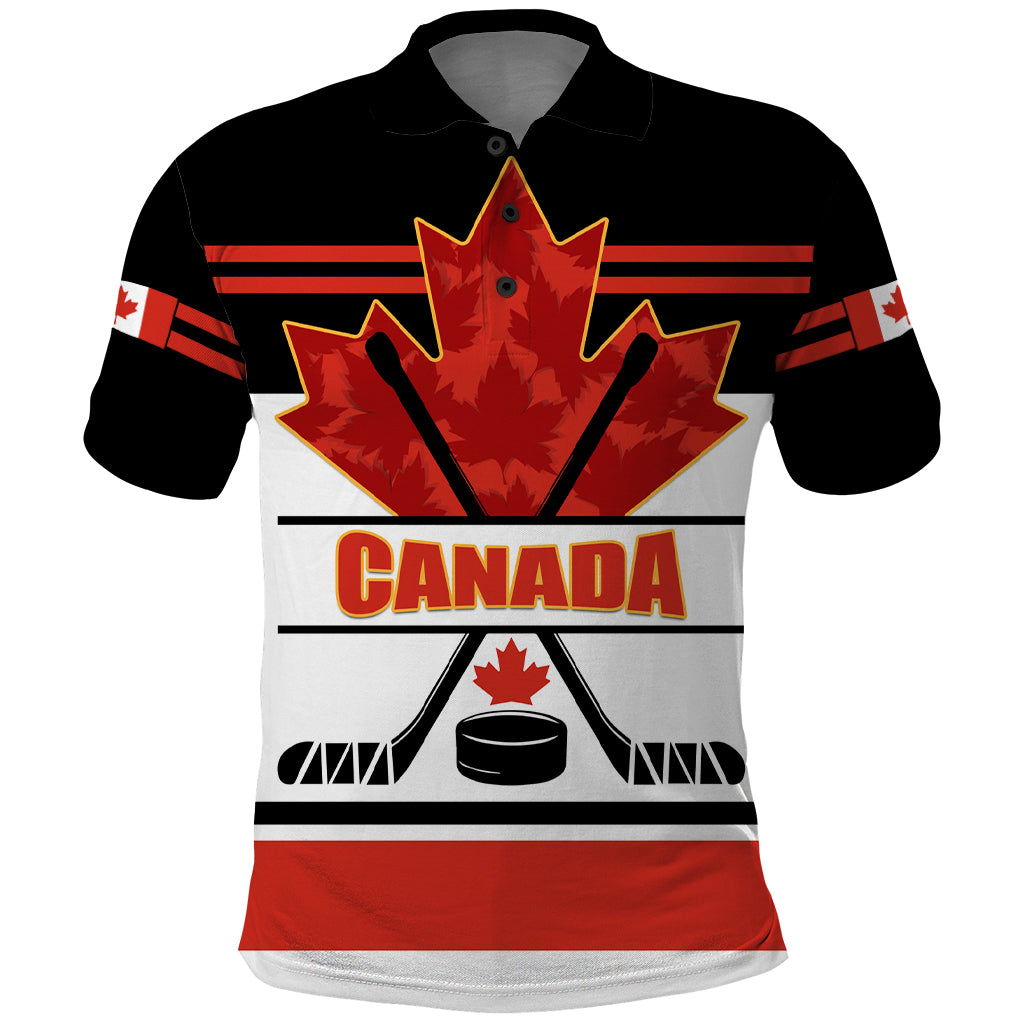 Canada Hockey 2024 Polo Shirt Hockey is Canada Game - Shopicos