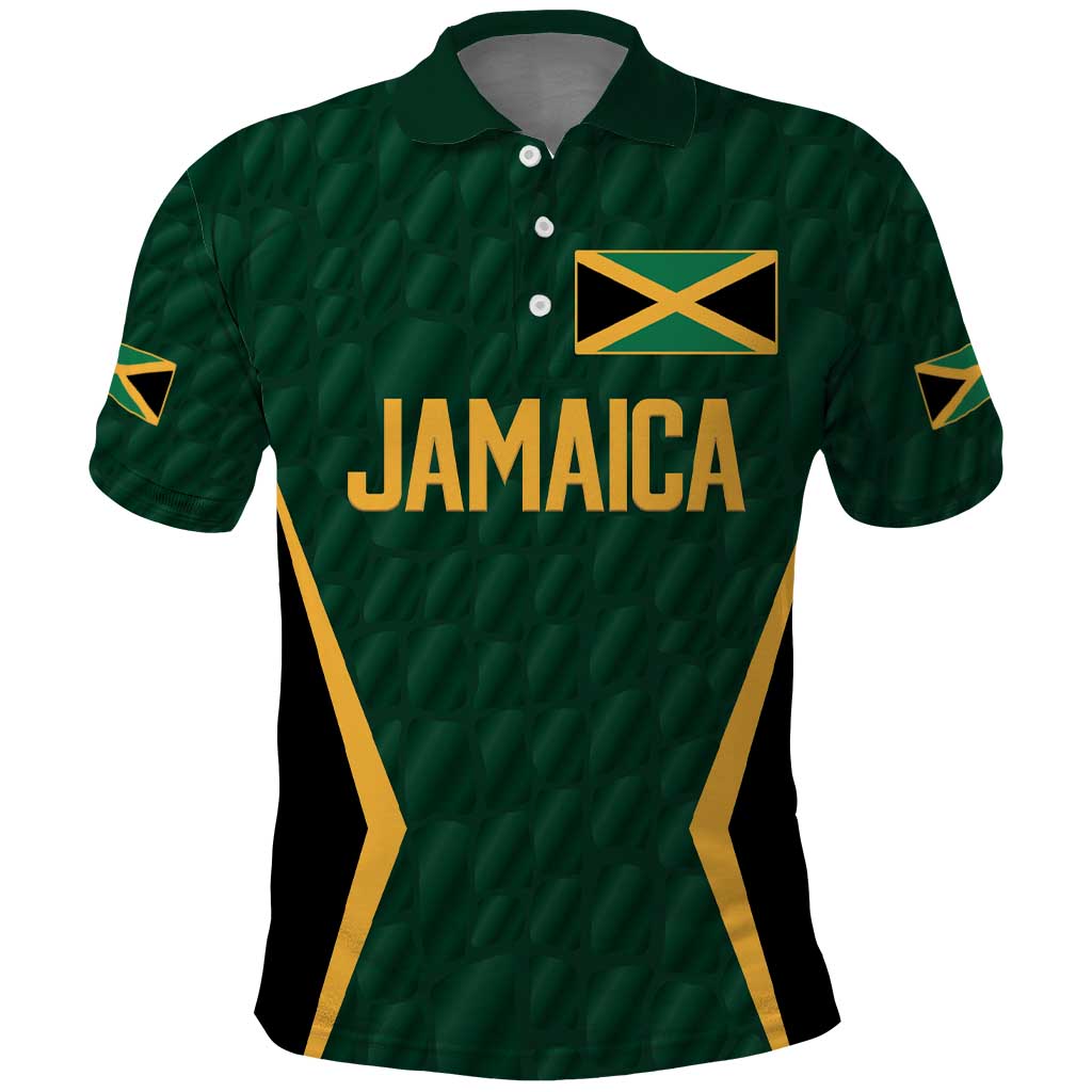 Custom Jamaican Cricket Jersey Special Edition 2024 Polo Shirt - Shopicos