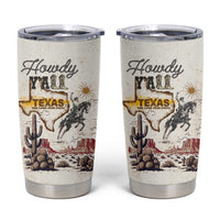 Texas Heritage Vintage Style Tumbler Cup Howdy Y’all and Lone Star State - Shopicos
