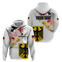 Personalised Germany Seal and Eagle Grunge Flag Hoodie - Shopicos