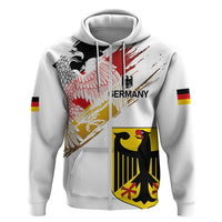 Personalised Germany Seal and Eagle Grunge Flag Hoodie - Shopicos