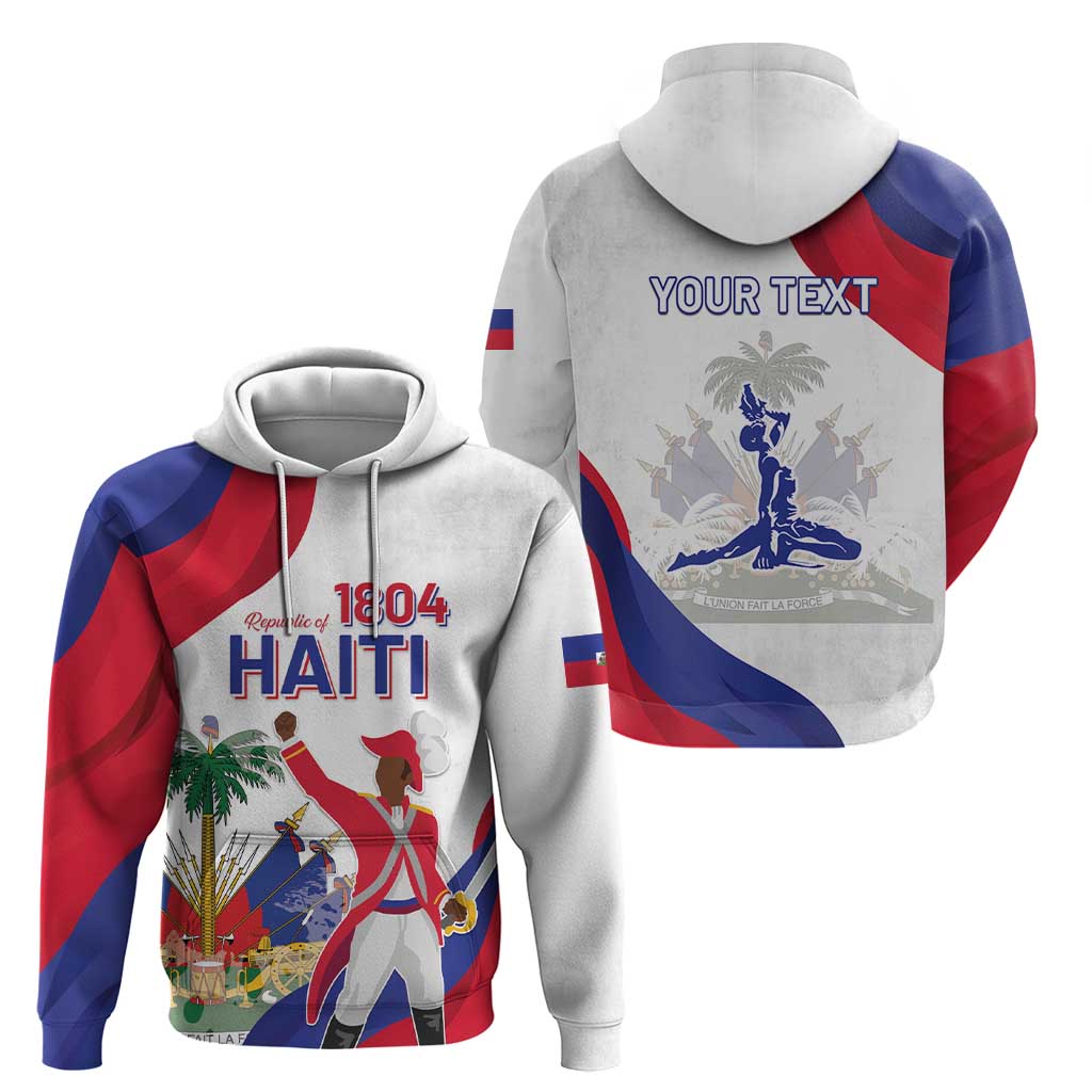 Personalised Haiti 221st Anniversary Independence Day Hoodie LT05 - Shopicos