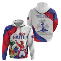 Personalised Haiti 221st Anniversary Independence Day Hoodie LT05 - Shopicos
