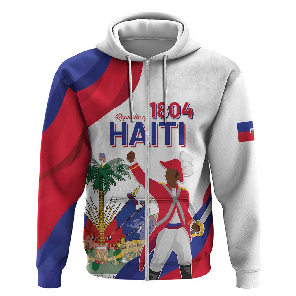 Personalised Haiti 221st Anniversary Independence Day Hoodie LT05 - Shopicos