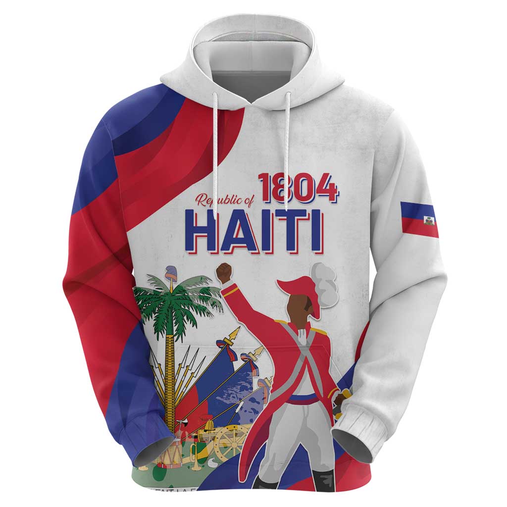 Personalised Haiti 221st Anniversary Independence Day Hoodie LT05 - Shopicos