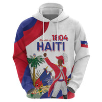 Personalised Haiti 221st Anniversary Independence Day Hoodie LT05 - Shopicos