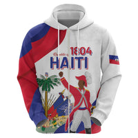 Personalised Haiti 221st Anniversary Independence Day Hoodie LT05 - Shopicos