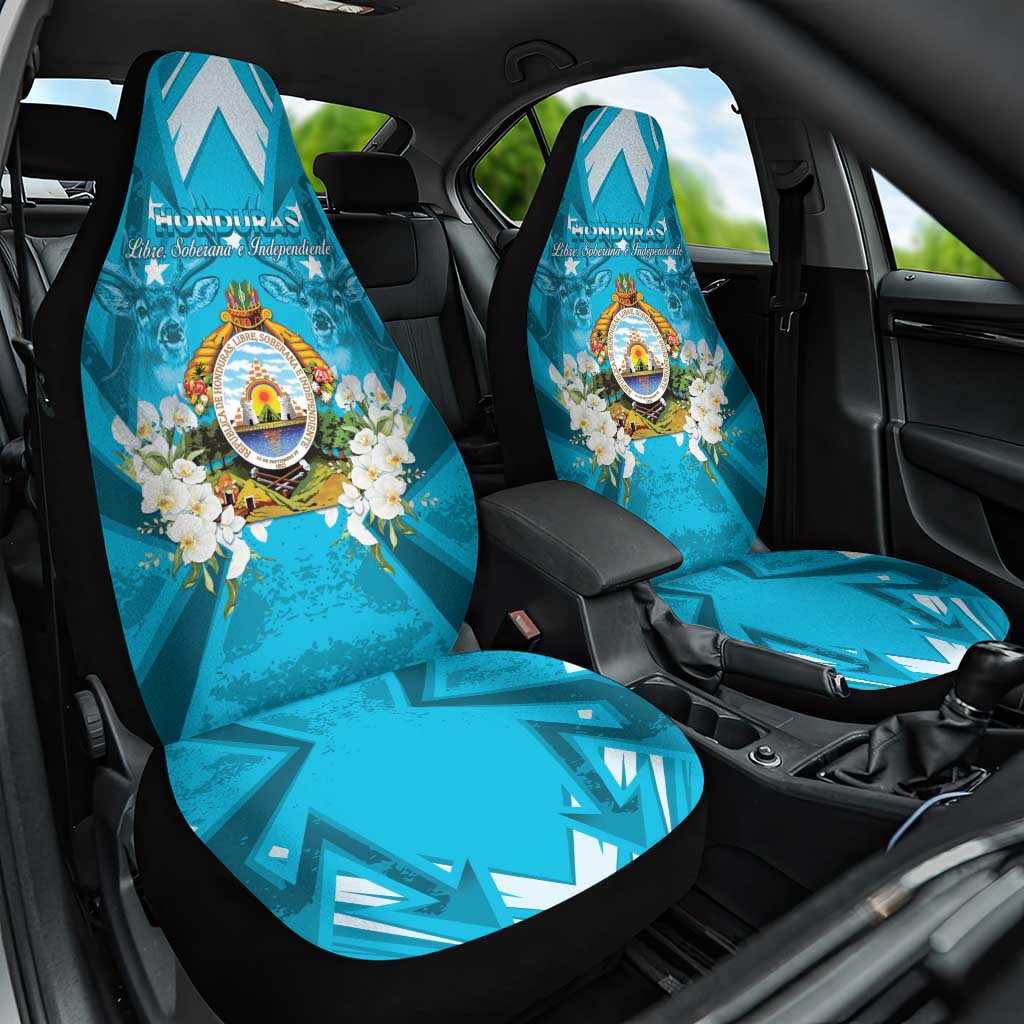 Honduras Independence Day Car Seat Cover Coat Of Arms Special Style - Shopicos
