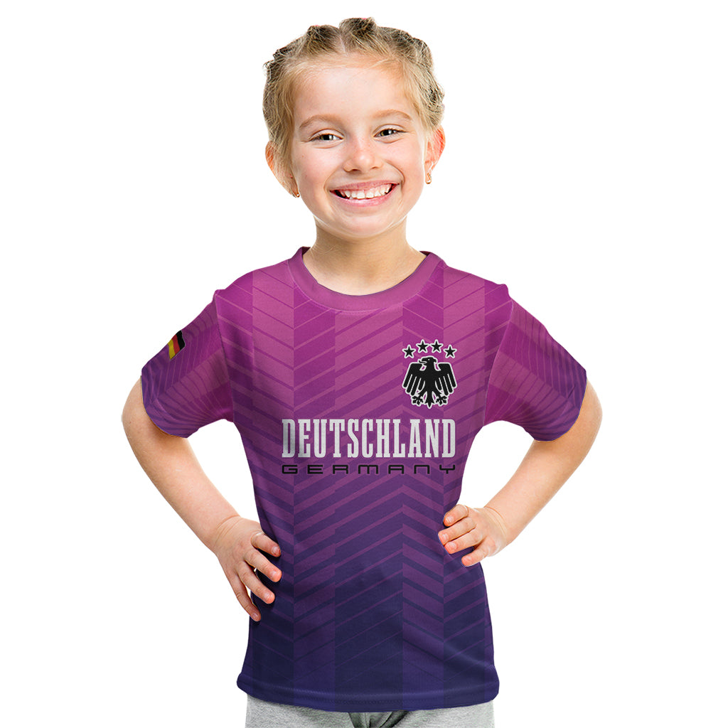 Germany Football Kid T Shirt Nationalelf Pink Revolution - Shopicos