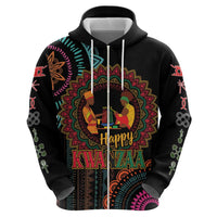 Happy Kwanzaa African Hoodie Mandala Mix Nguzo Saba - Shopicos