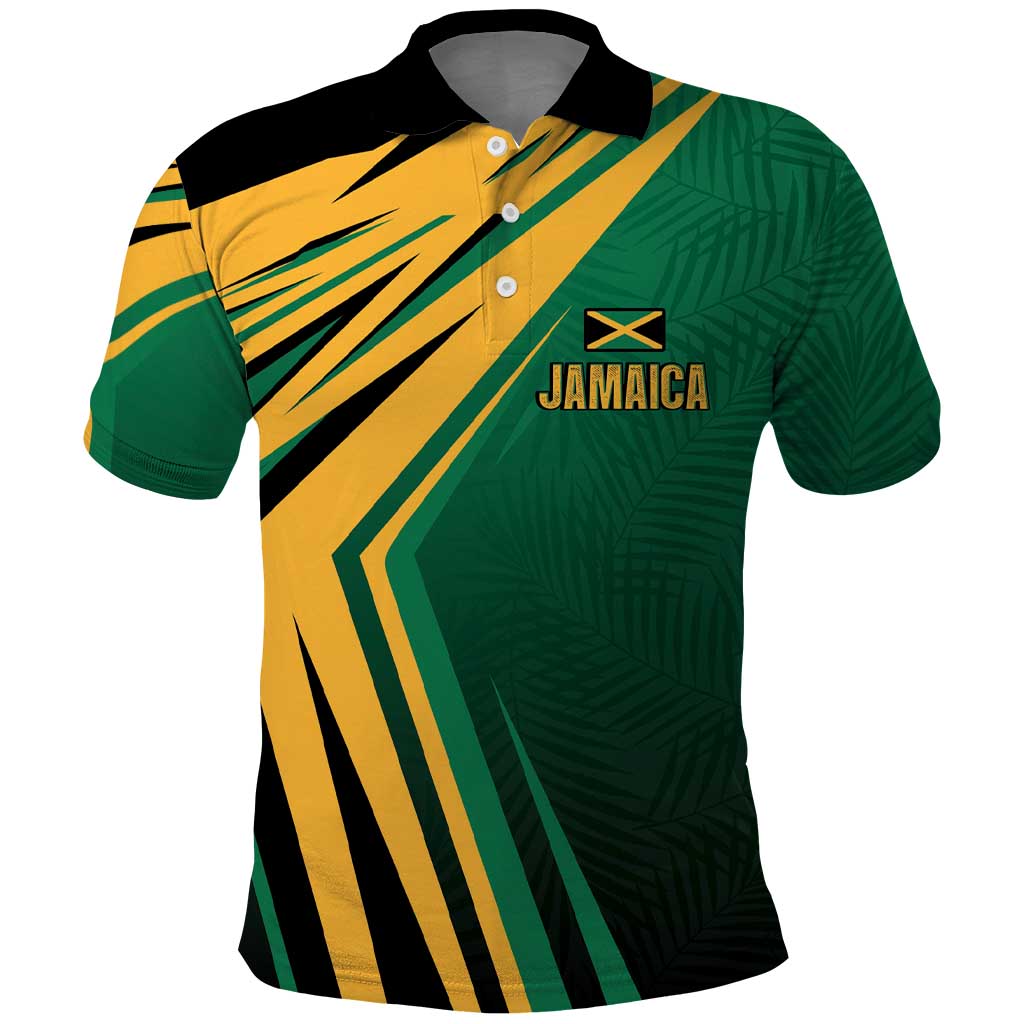 Jamaica Tropical Palm Personalized Polo Shirt - Shopicos