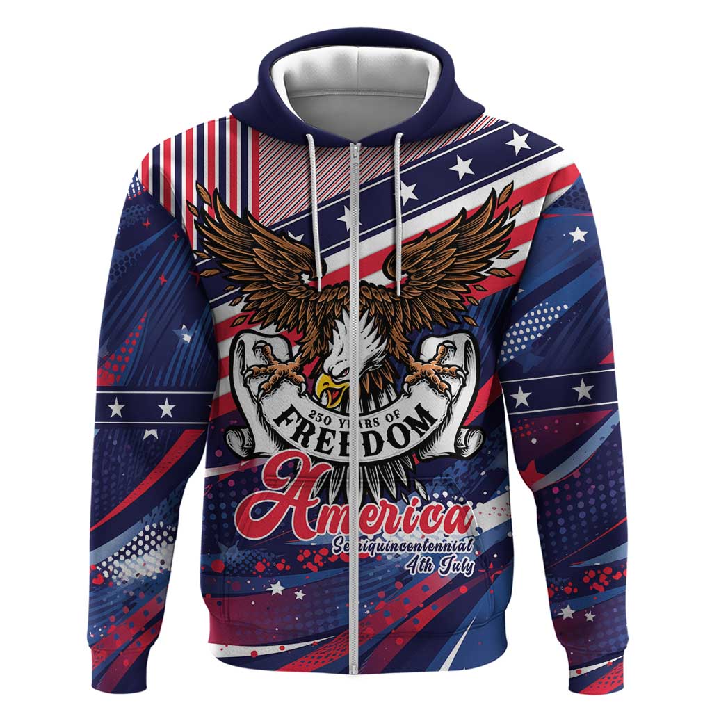 250 Years Of Service Hoodie Semiquincentennial USA Patriotic 4th Of July - Shopicos