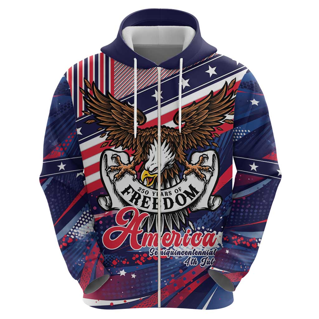 250 Years Of Service Hoodie Semiquincentennial USA Patriotic 4th Of July - Shopicos