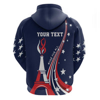 Personalized USA One For All Hoodie Go Paris 2024 - Shopicos