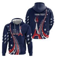 Personalized USA One For All Hoodie Go Paris 2024 - Shopicos