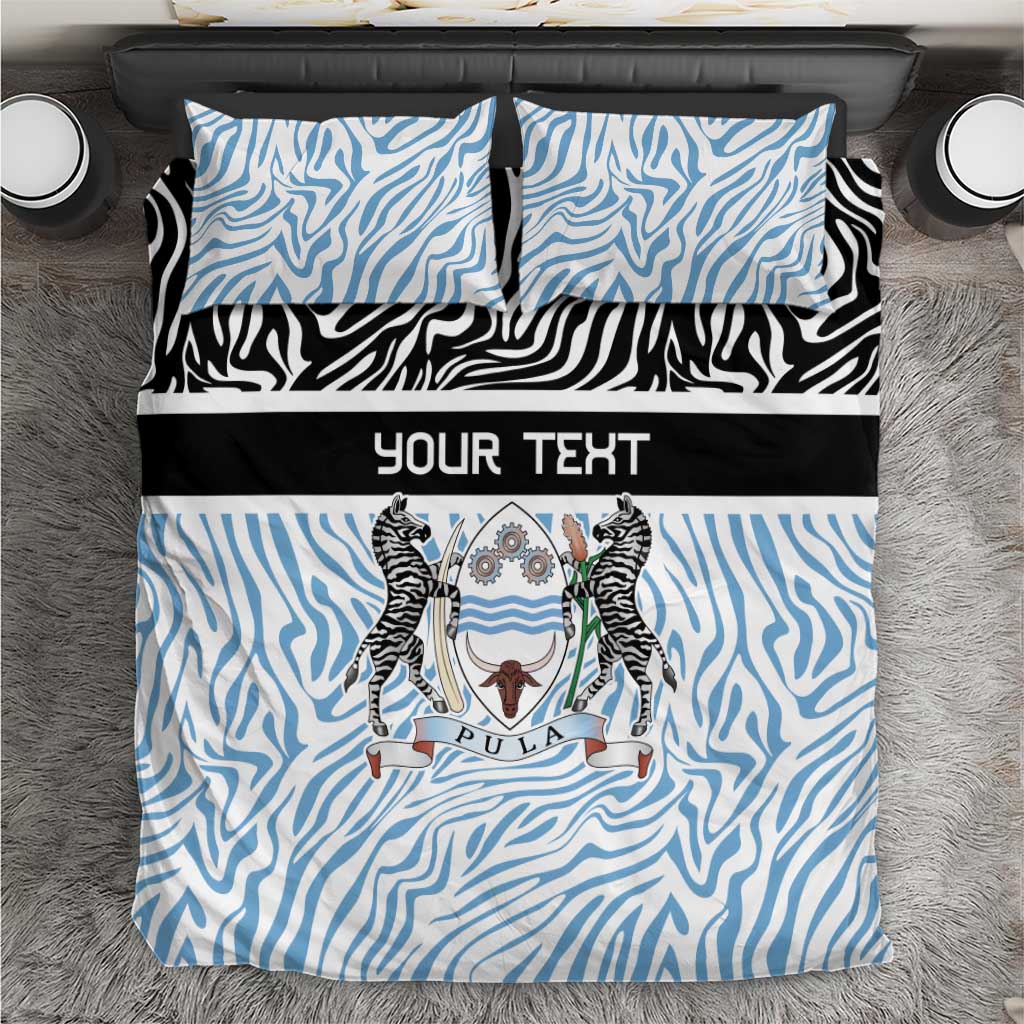 Botswana Personalized Bedding Set Zebra Skins Pattern - Shopicos