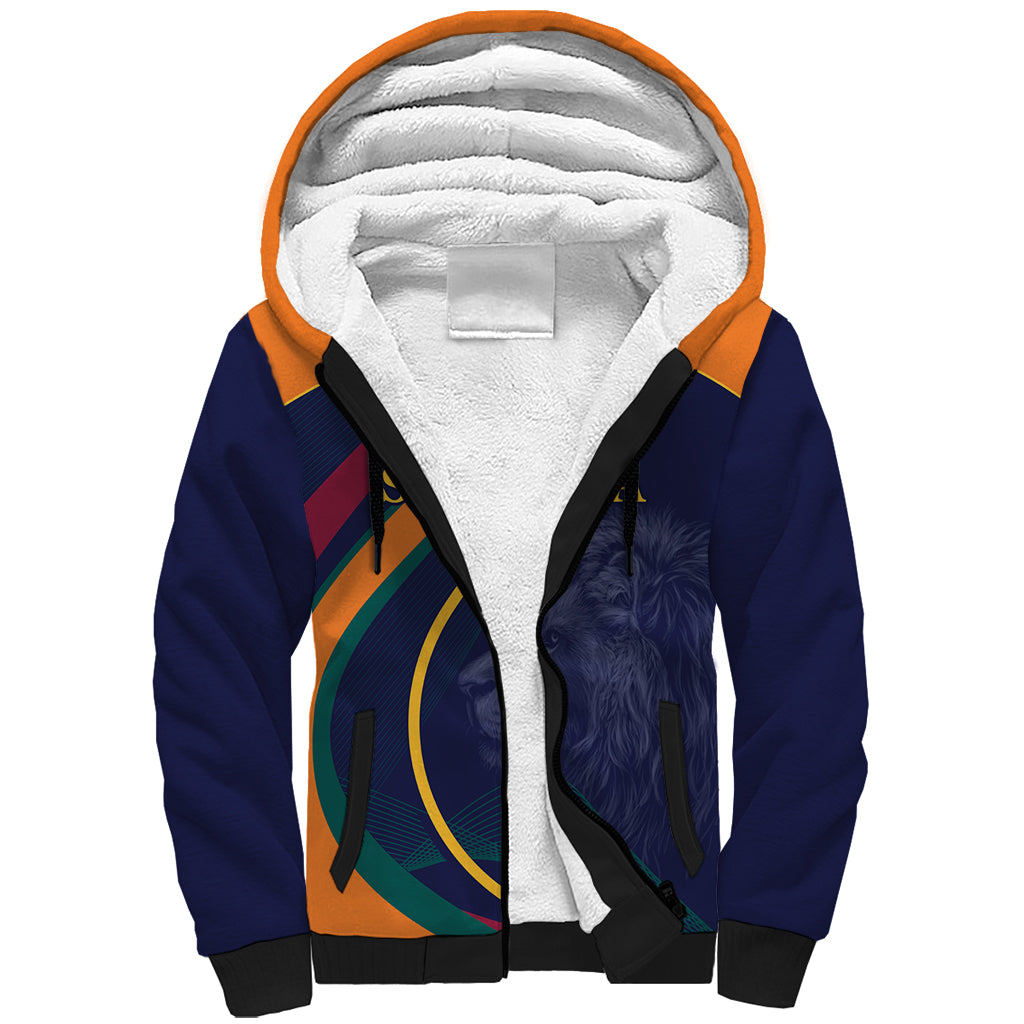 Sri Lanka Cricket World Cup 2024 Sherpa Hoodie Shri Lanka Jathika Crikat Kandayama - Shopicos