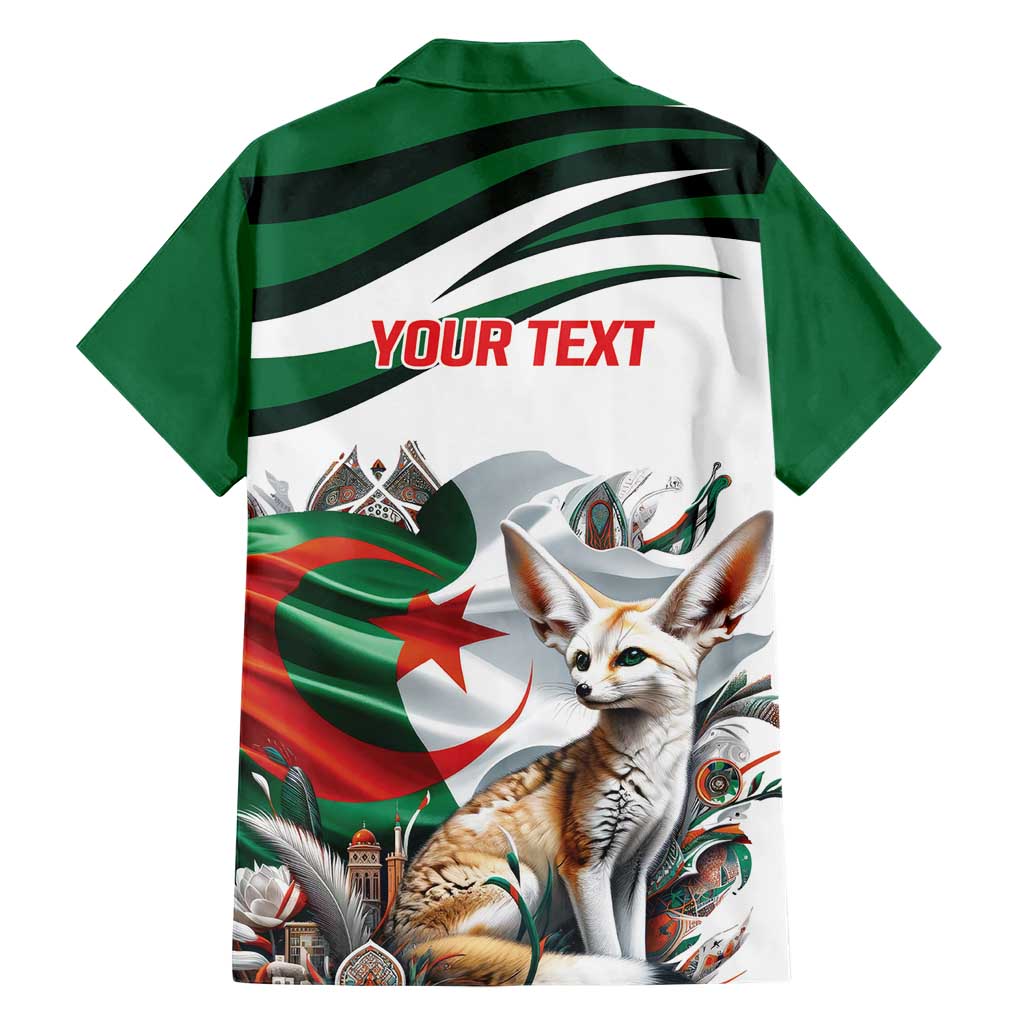 Algeria Fennec Fox Personalized Hawaiian Shirt with Algerian Culture and Nature - Shopicos