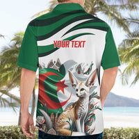 Algeria Fennec Fox Personalized Hawaiian Shirt with Algerian Culture and Nature - Shopicos
