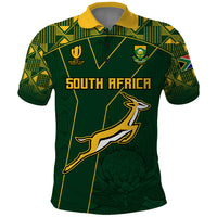 Custom Springboks Rugby Polo Shirt South Africa Go Champions World Cup 2023 - Shopicos