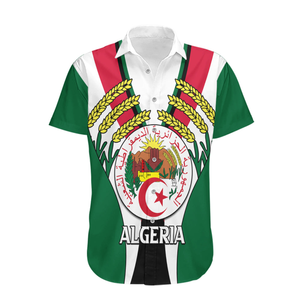 African Hawaiian Shirt Algeria Independence Day - Shopicos