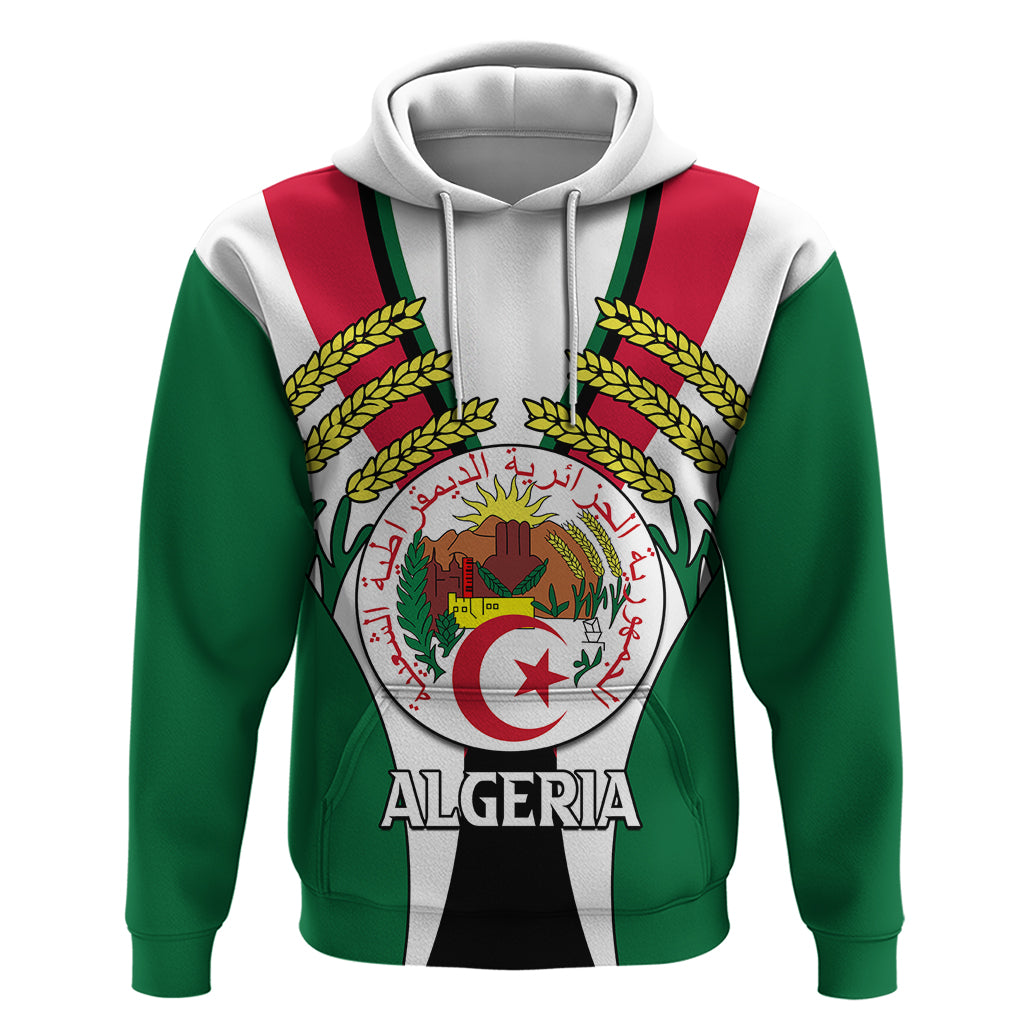 African Hoodie Algeria Independence Day - Shopicos