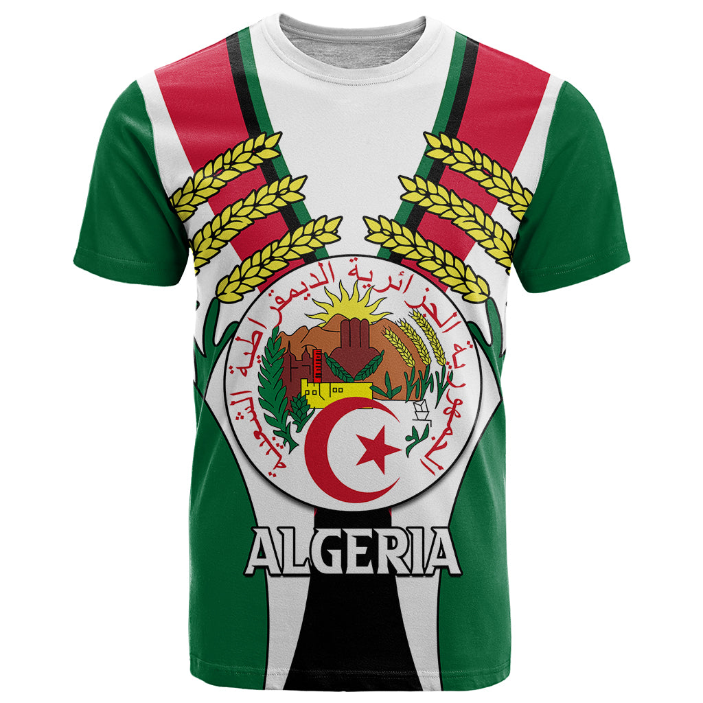 African T Shirt Algeria Independence Day - Shopicos