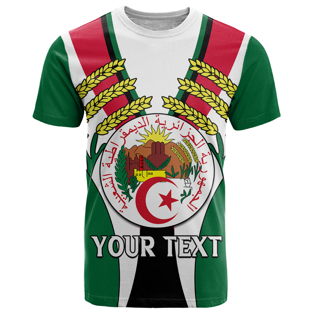 Custom African T Shirt Algeria Independence Day - Shopicos