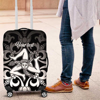 Personalized Italy Trinacria Sicily Luggage Cover - Shopicos