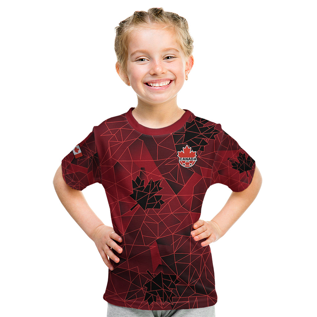 Custom Canada Soccer Kid T Shirt Ladies Replica 2023 National Team - Shopicos