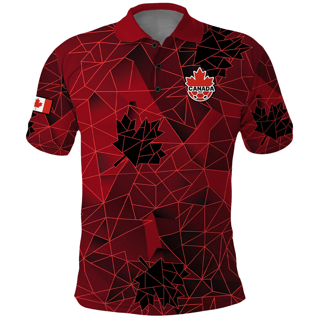 Custom Canada Soccer Polo Shirt Ladies Replica 2023 National Team - Shopicos