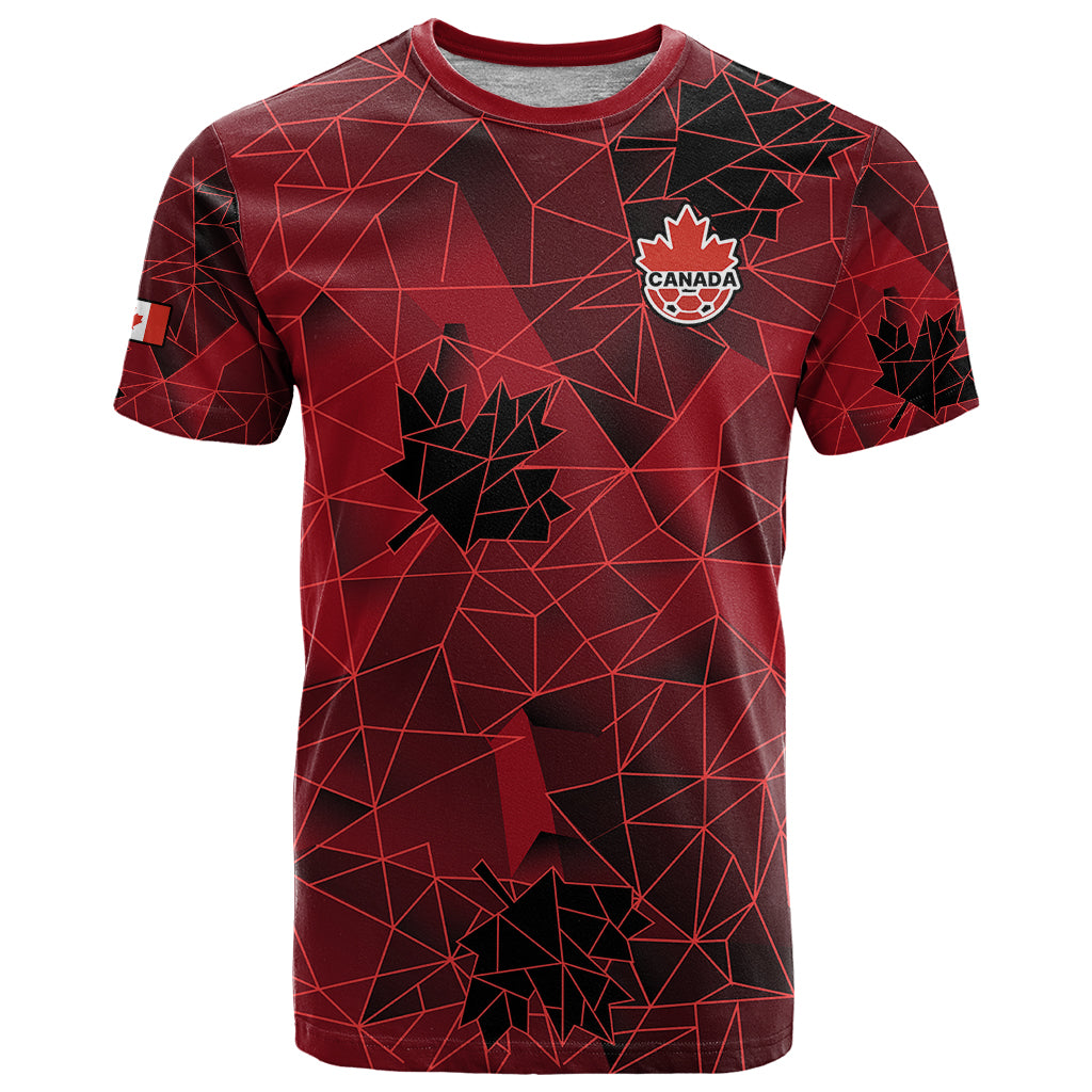 Custom Canada Soccer T Shirt Ladies Replica 2023 National Team - Shopicos