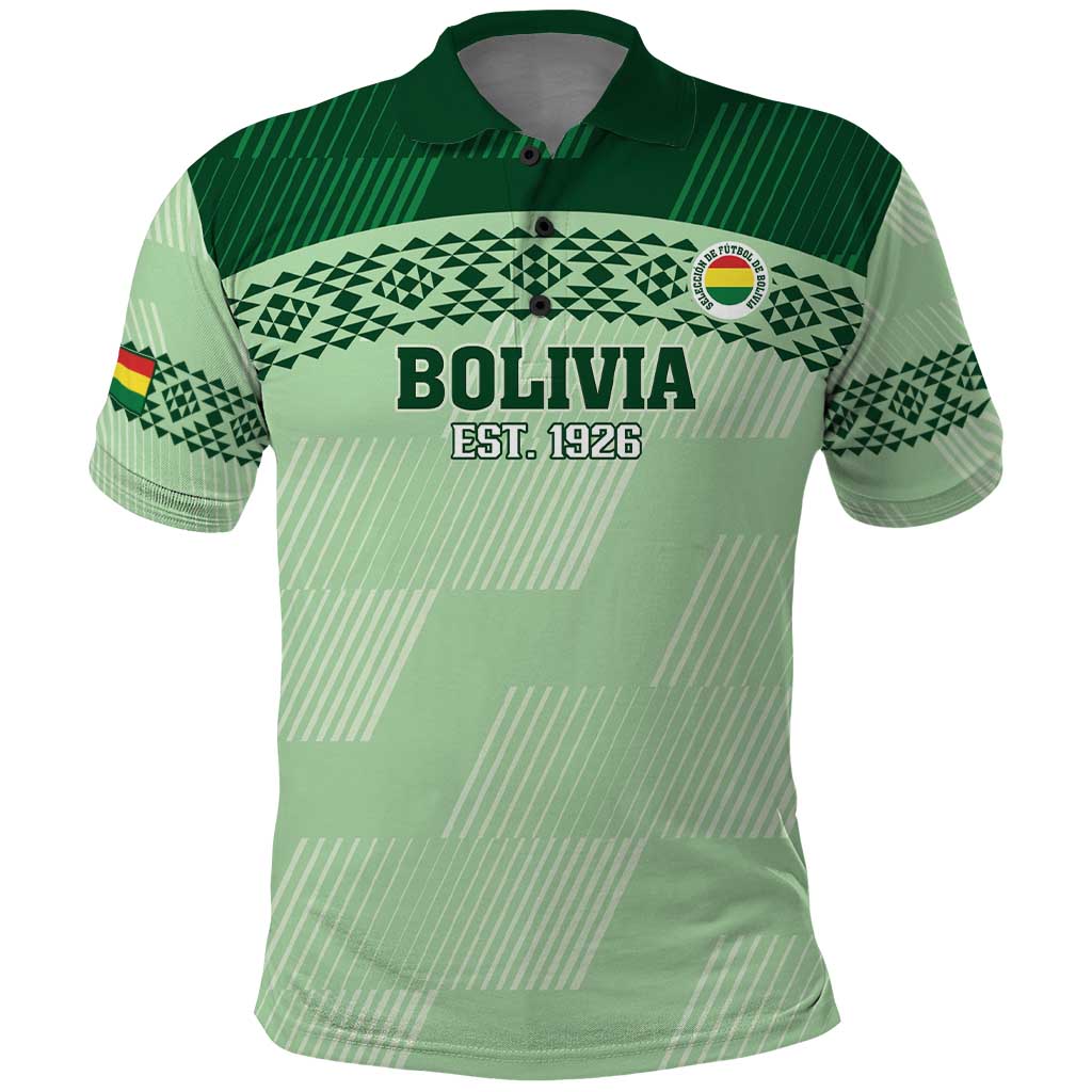 Custom La Verde Bolivia Football Polo Shirt Est 1926 Newest Version - Shopicos