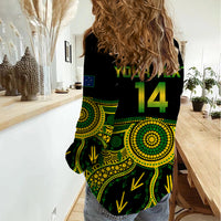 Personalised Australia Soccer Women Casual Shirt Aboriginal Go Matildas 2023 World Cup - Shopicos
