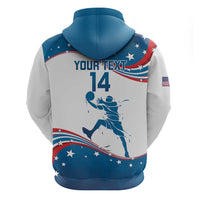 Custom USA Basketball Hoodie 2024 Go Dream Team Curve Style - Shopicos